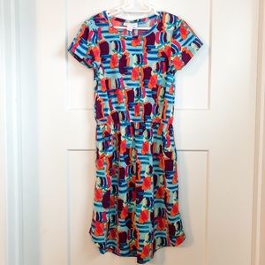 Lularoe youth girls dress. EUC. Size 8.